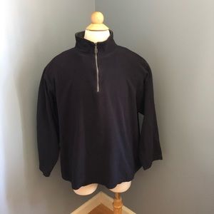 Kids Lands’ End Fleece 3/4 Zip Coat